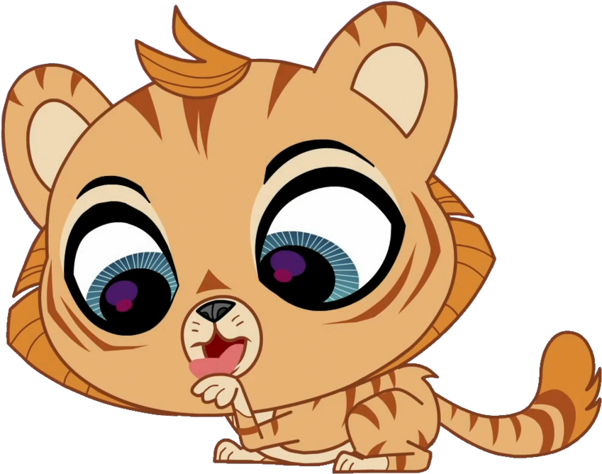 Jpg Free Library Lps Tiger By Varg - Littlest Pet Shop Vector (1024x753)