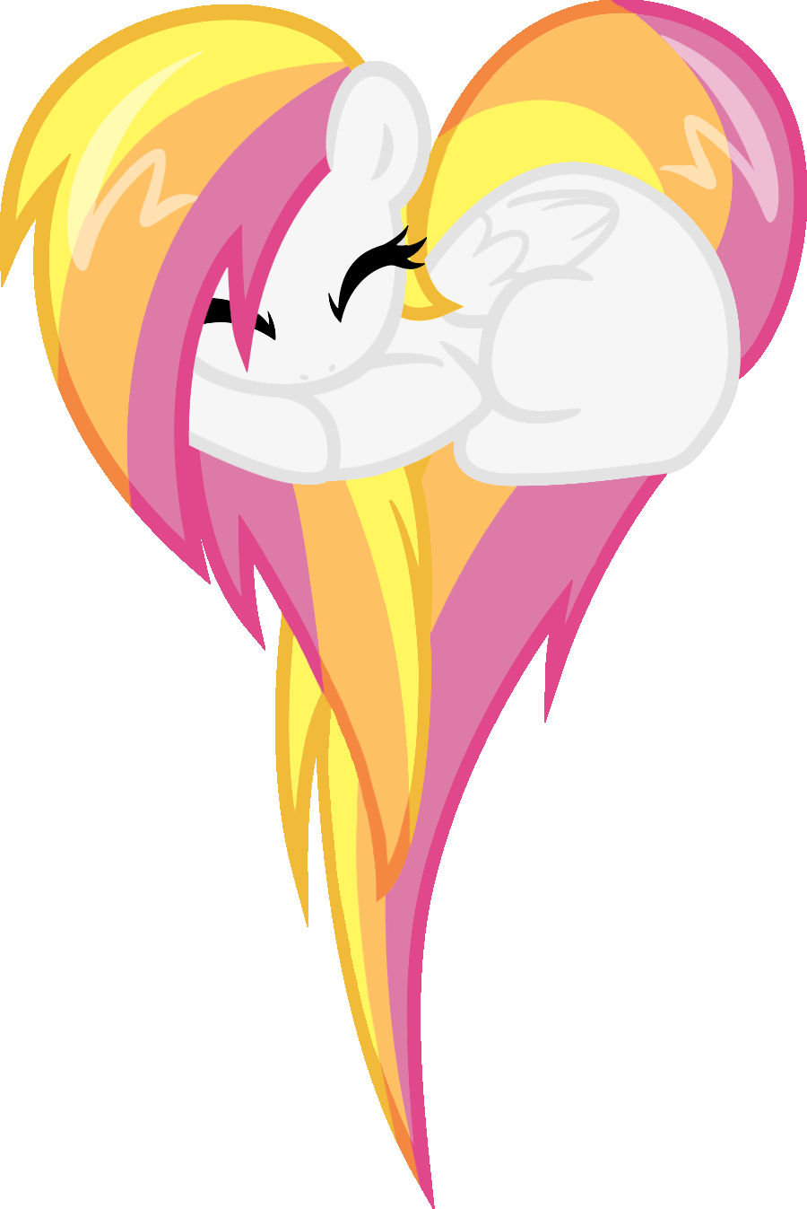 Sunny Daze Heart Symbol By Ewandra On Clipart Library - Princess Luna (900x1347)