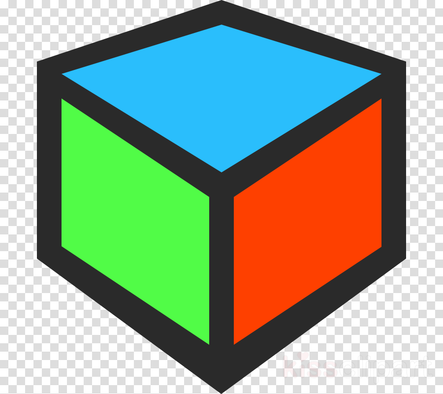 Cube Free Clipart Cube Clip Art - Un Cube Clipart (900x800)