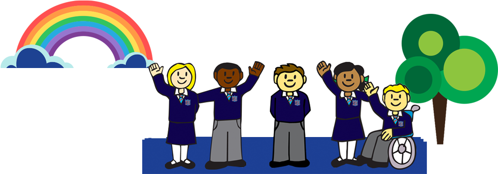Children In School Uniform - School (1032x391)