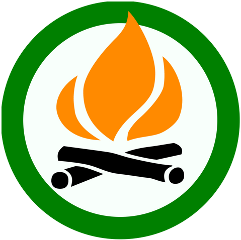 Outdoor Burning Status Regulated Effective Oct - Campfire Clipart Transparent (500x500)