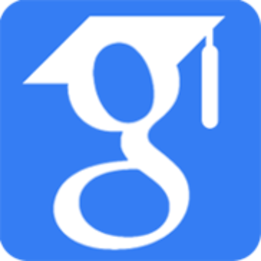 Facebook Twitter Repec Linkedin Research Gate Google - Logo Google Scholar (847x848)