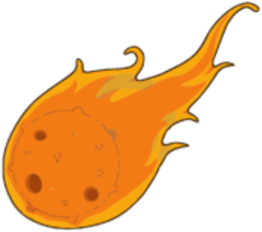 Screen Meteorites Purchase For - Meteorite Drawing Png (512x512)