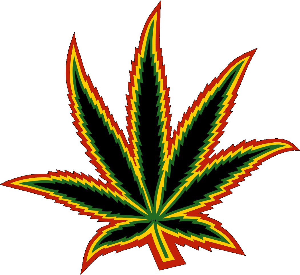 Cannabis Leaf Multicolor Family Life Clip Art Family - Father Day Cannabis (1051x964)