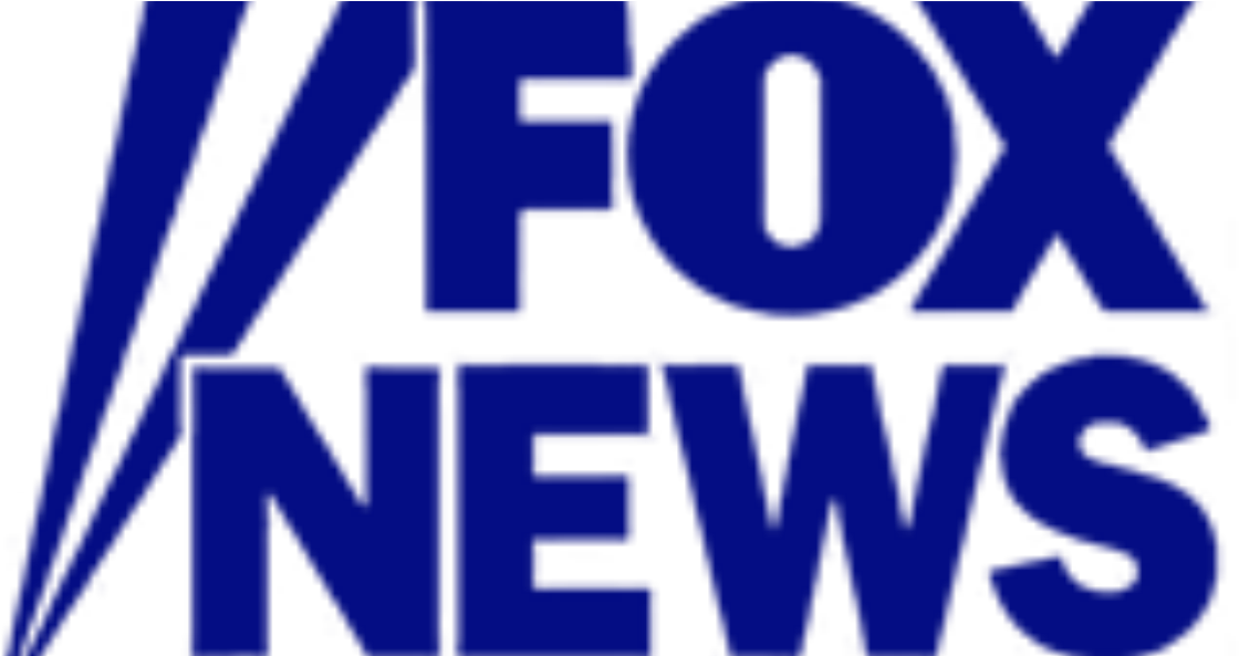News Transparent Fox Clipart Black And White Library - Fox News Logo (1600x592)