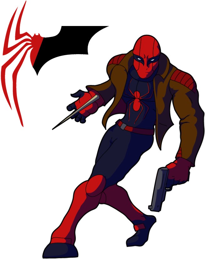 Red Hood / Scarlet Spider Fan Art - Scarlet Spider Fan Art (770x857)