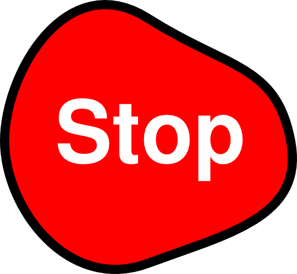 Stop Sign Clip Art - Stop Terrorism In Kabul (600x554)