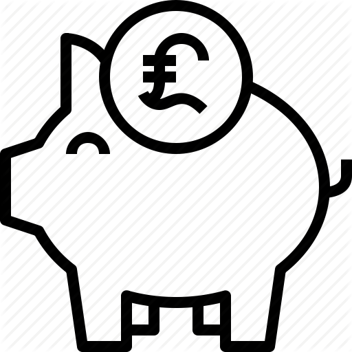 Jpg Black And White Library Saving Money By Unlimiticon - Jpg Black And White Library Saving Money By Unlimiticon (512x512)