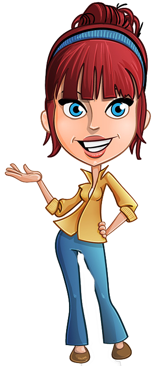 19 Teen Girls Banner Royalty Free Library Huge Freebie - Vector Cartoon Girl Characters (594x752)