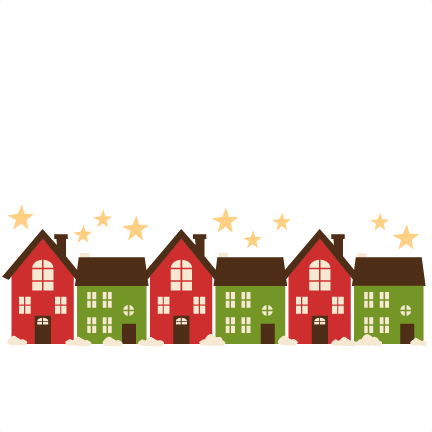 Christmas House Png Christmas Houses Svg Scrapbook - Christmas Day (432x432)