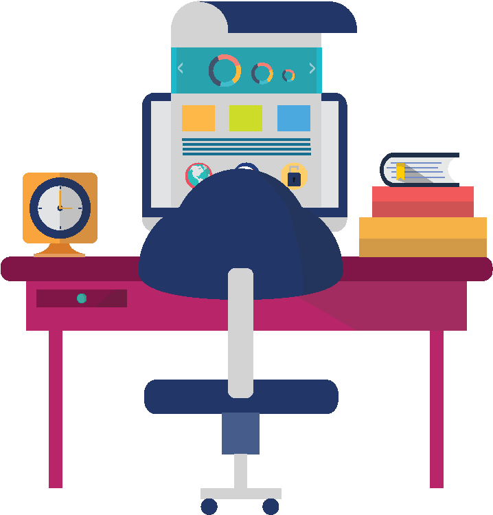 Civiclive Citizen Requests - Graphics Design Desk Png (830x845)