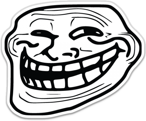 Troll Face With Crown (600x600)
