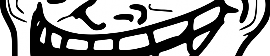 Personnages Celebres Troll Face Troll Face Me Gusta - Rage Comics Troll Face (945x198)