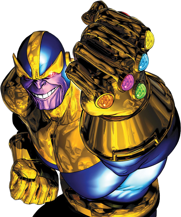 Image Thanos Earth 2992 Png Comic Crossroads Advice - Guardians Of The Galaxy (666x767)