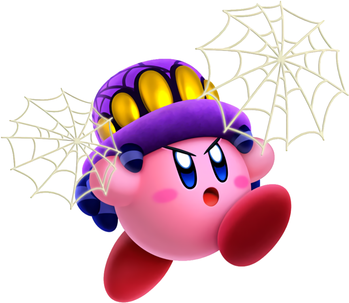 Image Black And White Kirby Wiki Fandom Powered By - Kirby Star Allies Spider Kirby (1280x1110)