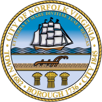 Restaurants & Night Life - Norfolk Va City Seal (400x400)