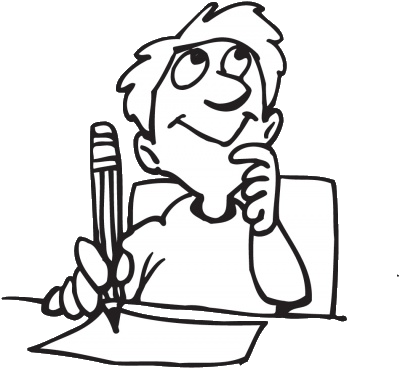 The Depth Of Unconscious Processing As Inferred From - Author Clipart Black And White (400x368)