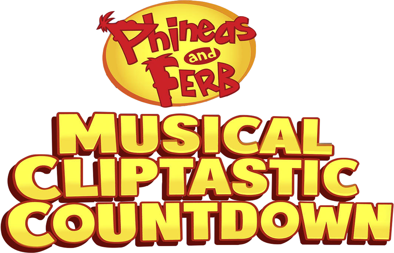 Phineas And Ferb Musical Cliptastic Countdown Hosted - Artists: Phineas & Ferb / Tv O.s.t. Cd (2048x1024)