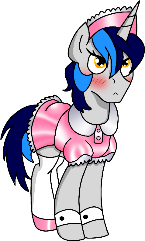 #1735441 - Artist - Cappie, Artist - Oliver, Blushing, - Cartoon (1000x1000)