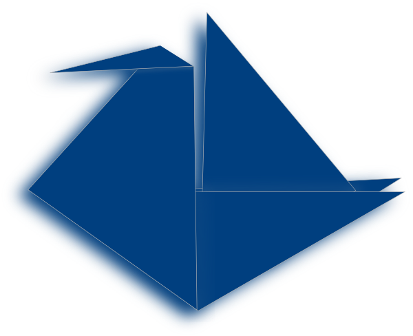 Crane Clip Art - Orizuru (600x488)