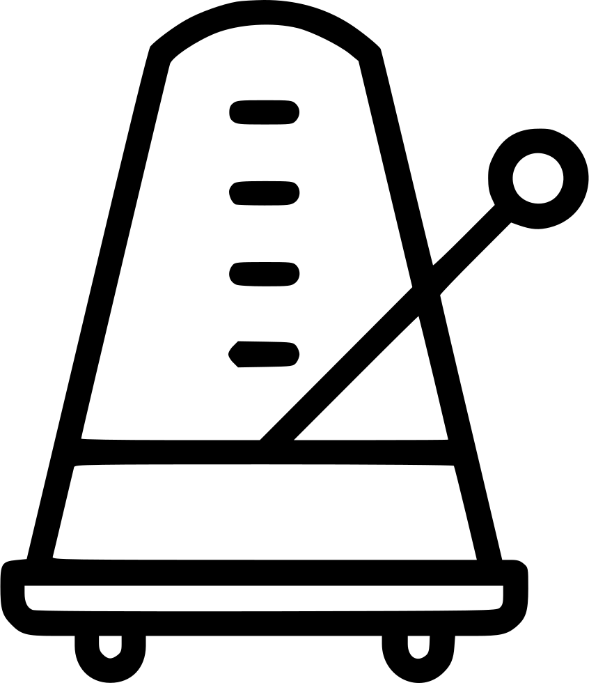 Metronome Rhythm Hypnosis Psychology Pendulum Comments - Rhythm Icon (846x980)
