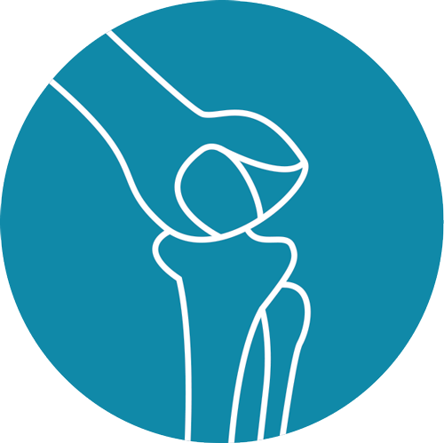 Knee Hip Shoulder Hands - Orthopaedic Icons Png Shoulder (500x499)