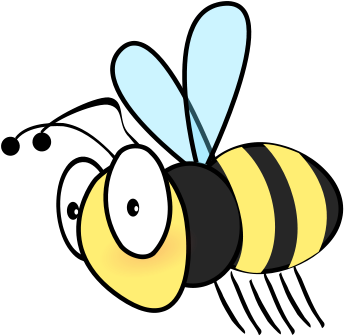 Articles - Bee Clip Art (482x384)
