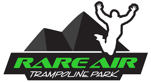 Rare Air Trampoline Park Redding - Rare Air Trampoline Park Logo (500x291)