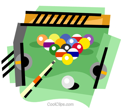 Pool/billiards Royalty Free Vector Clip Art Illustration - Bocce (480x427)