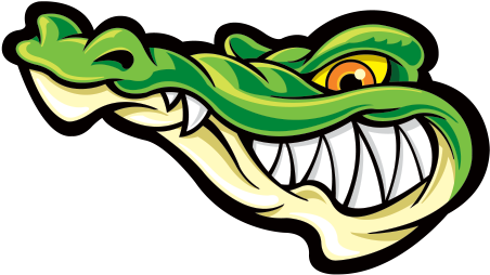 Printed Vinyl Stickers Factory - Vinyl Stickers Decals Gator Alligator Head Garage Home (600x600)