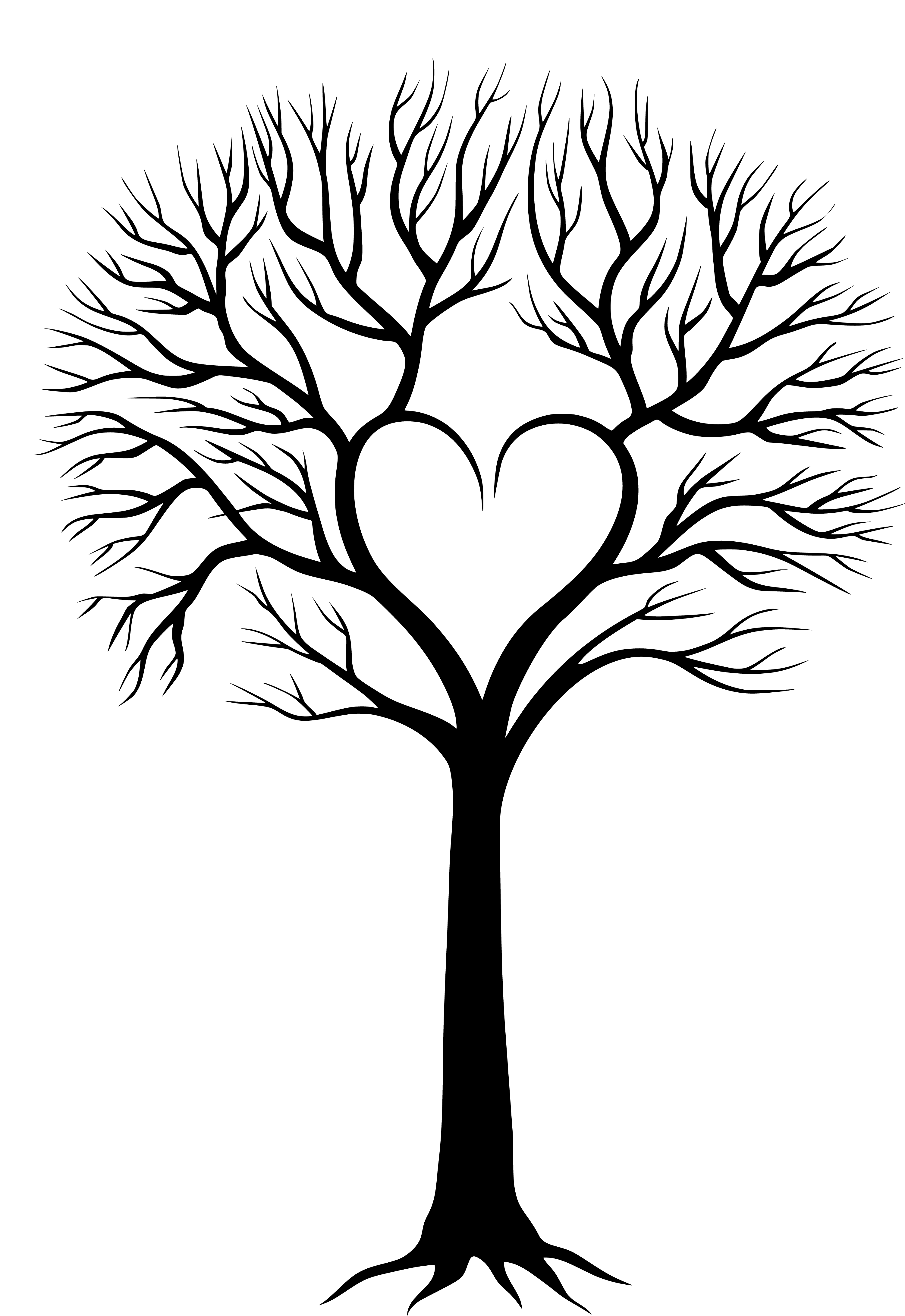 Draw family tree. Трафарет "дерево". Силуэт дерева. Дерево для вырезания. Дерево рисунок.