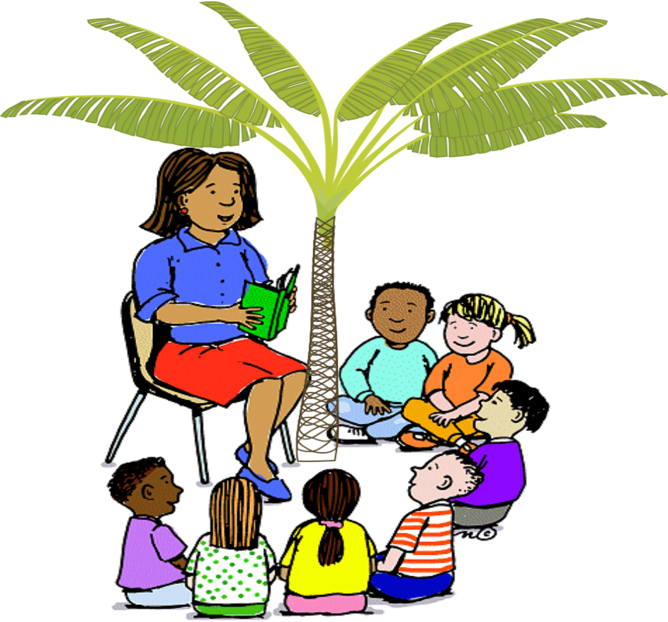 Nursery Jungle Tree Advert - Read Aloud Visual Schedule (943x879)
