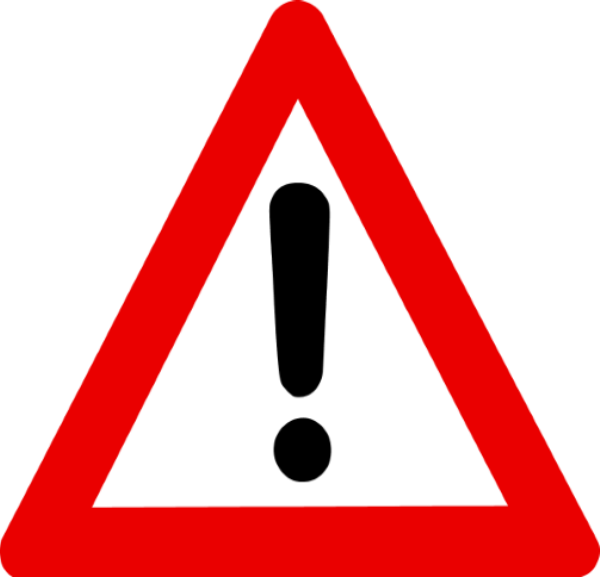 Alert Symbol - Dangers Sign (600x577)