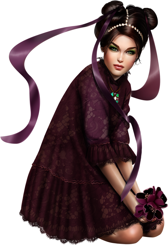 Created By Janet Iannarone Tube, Good Looking Women - Clip Art (636x900)