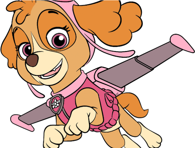 Ok Clipart Animated - Ski Paw Patrol Cartoon (640x480)