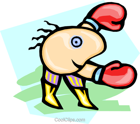 Boxer Royalty Free Vector Clip Art Illustration - Boxer Royalty Free Vector Clip Art Illustration (480x426)