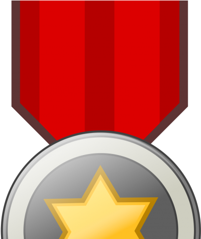 Medal Clipart Prize - Lencana Merah Putih (640x480)