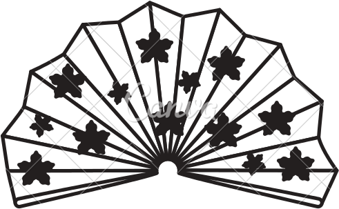 Png Transparent Japanese Fan At Getdrawings Com Free - Vector Graphics (550x550)
