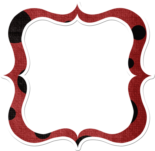 Scrap Mariquitas Y Abejas - Frames Lady Bug Png (512x500)