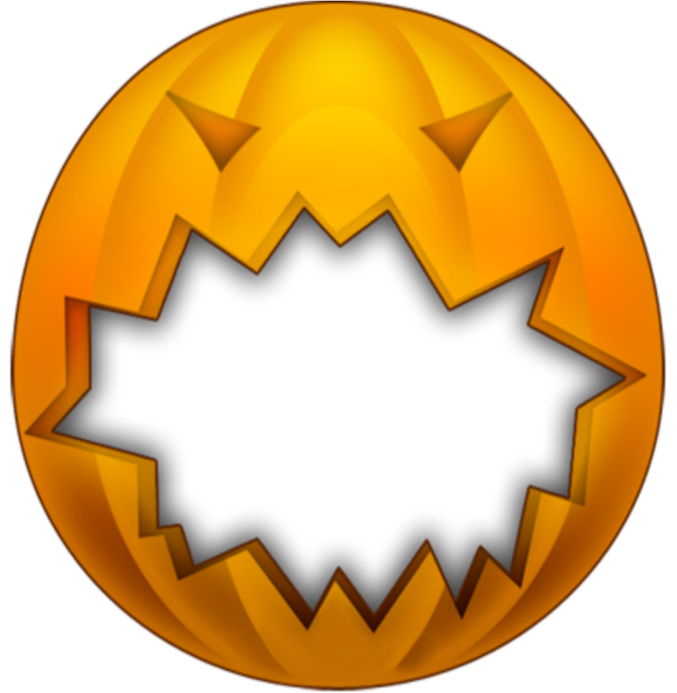 Mq Pumpkin Halloween Frame Frames Border Borders - Transparent Halloween Frames (1024x1024)