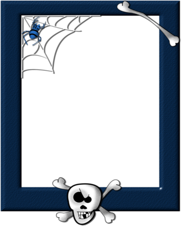 Halloween Frames - Dog (600x750)