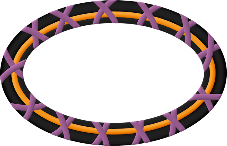 Halloween Halloween Frames, Halloween Tags, Halloween - Circle (750x483)