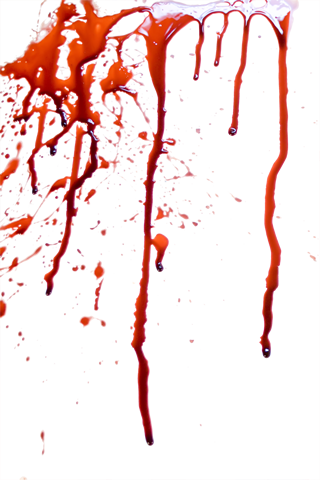 Blood-008 - Mouth Blood Png (320x480)