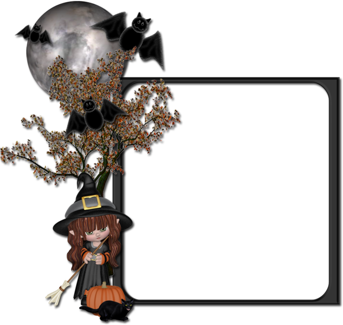 Halloween Frames, Halloween Clipart - Bonne Fête D Halloween (700x700)