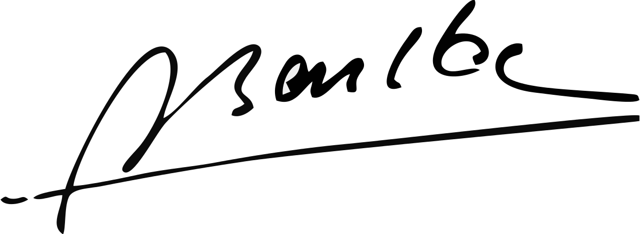 Sali Berisha Signature - Sali Berisha Signature (1280x469)