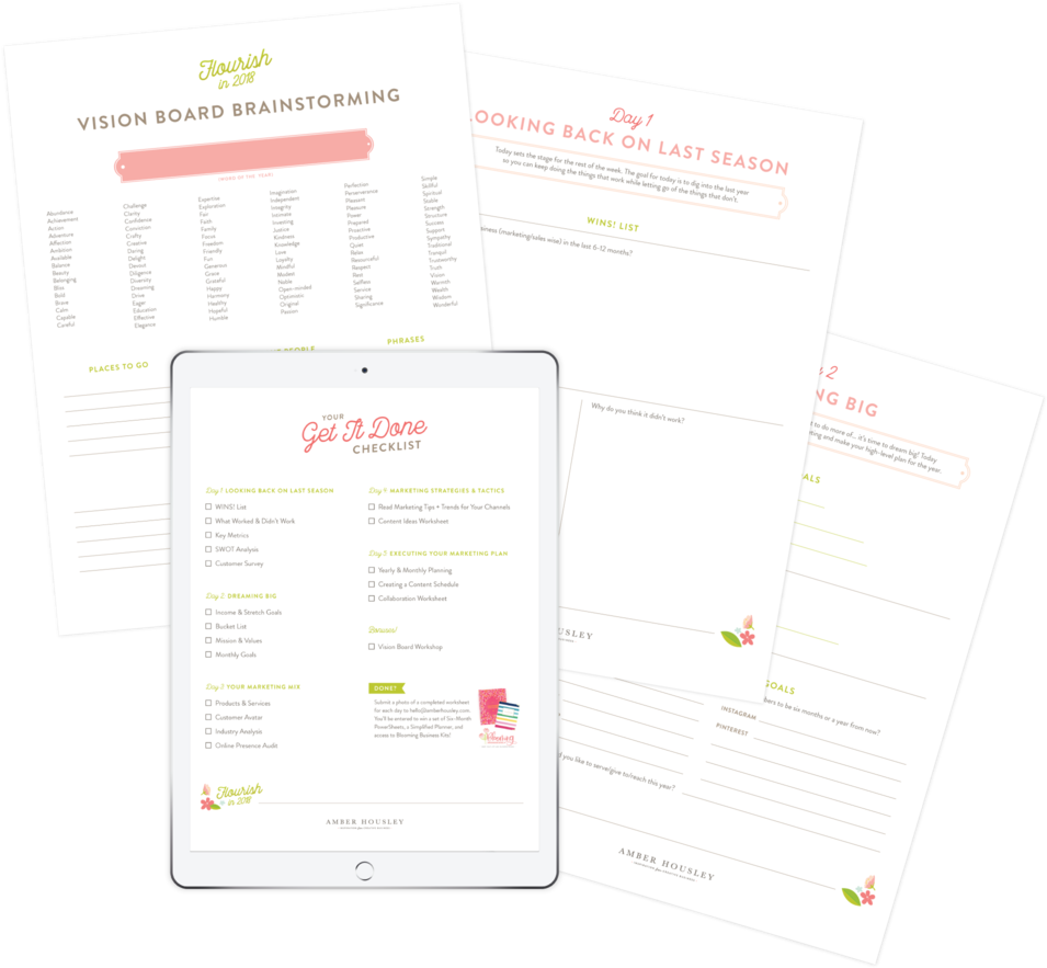 Flourish Amber Housley Workbookpng - Document (1000x1000)
