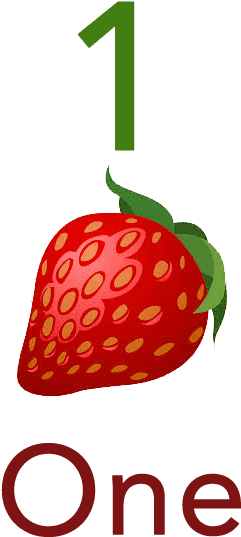 Baby Mozart Abc Flashcard For Children - Strawberry In Arabic Word (400x600)