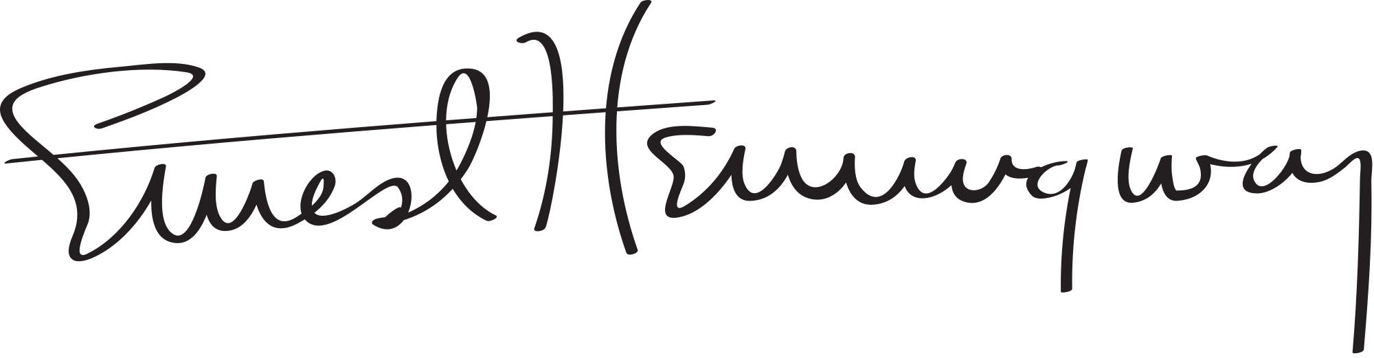 Open - Ernest Hemingway Signature (2000x521)