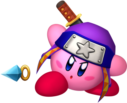 Kirby - Ninja Kirby (472x375)
