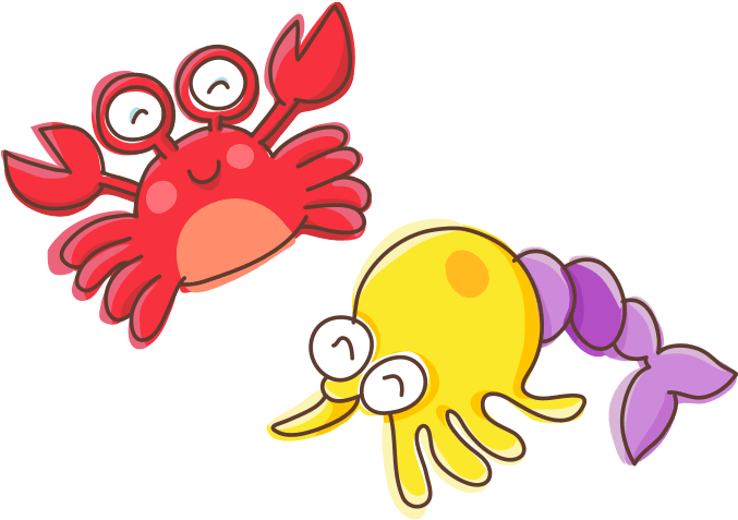 Download Png Library Download Clip Art At Clker Com - Paguro E Granchio (700x700)